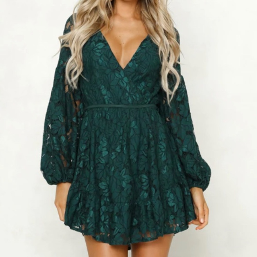 Teal Dress